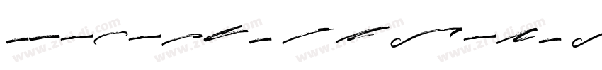Twilight Script Regu字体转换